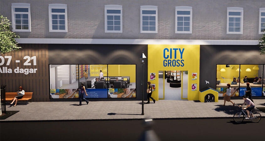 Nytt koncept City Gross Nytt koncept City Gross