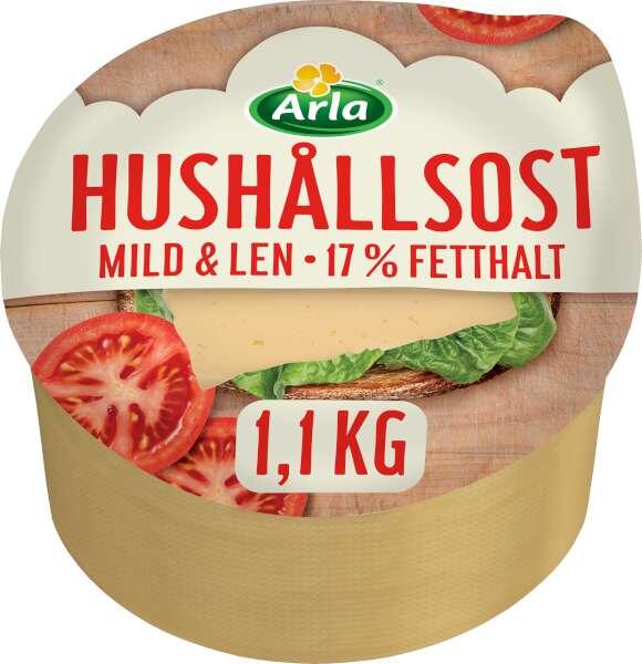 Hushållsost 17%