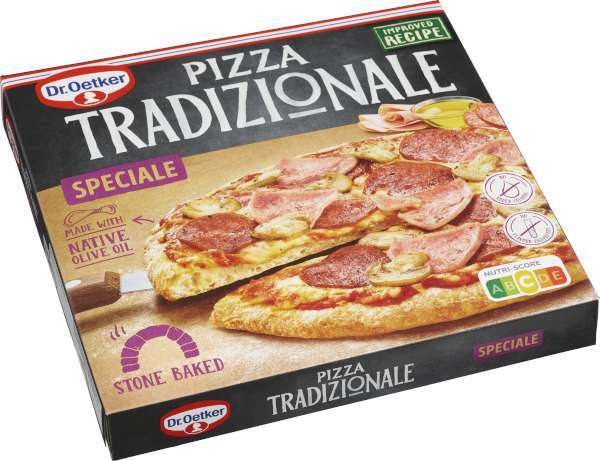 Pizza Tradizionale Speciale, Fryst