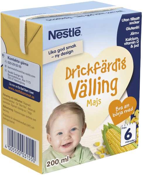 Majsvälling Drickfärdig