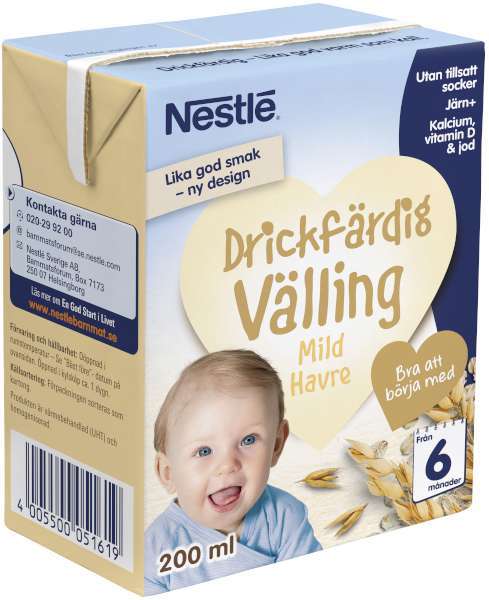 God Natt Välling Drickfärdig 6 Mån