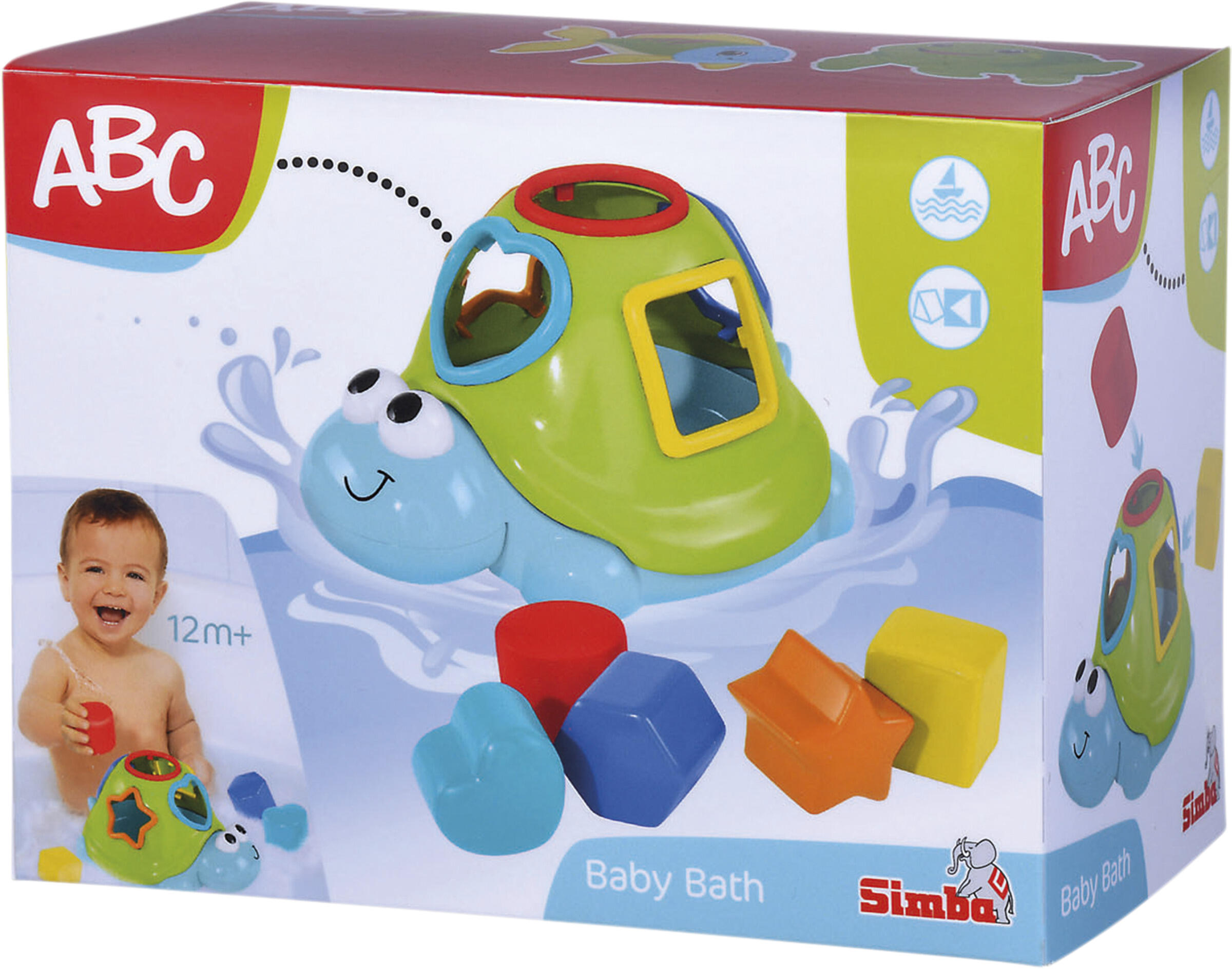 Shape Sorter Floating Turtle