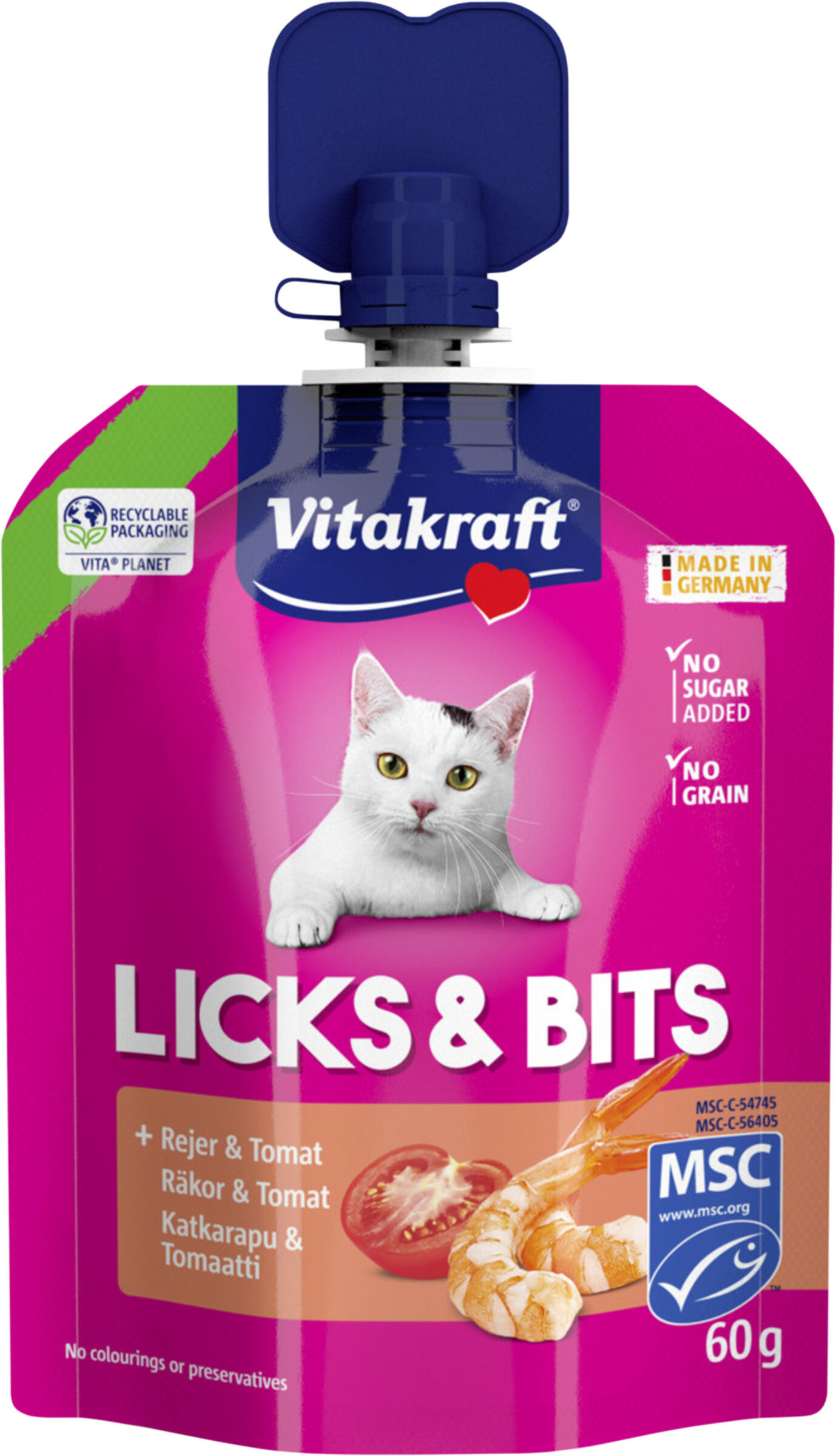 Räka Tomat Licks & Bits