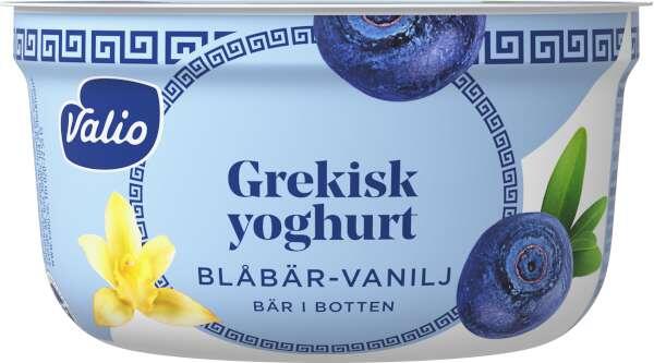 Blåbär-Vanilj Bär i Botten