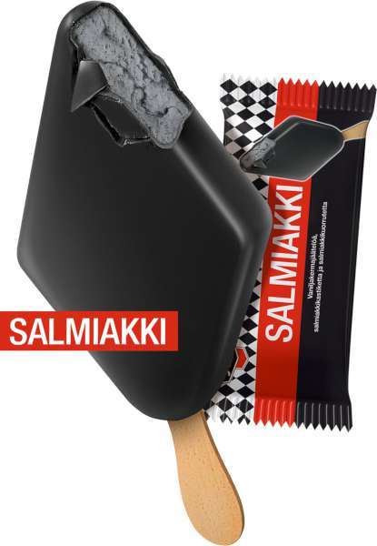 Glass Salmiakki, Fryst