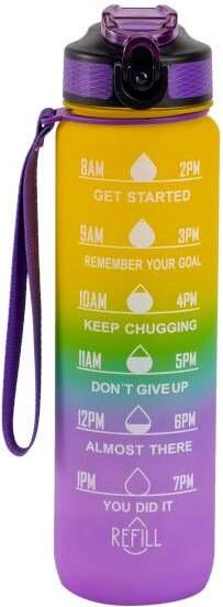 Multicolor Motivational Bottle