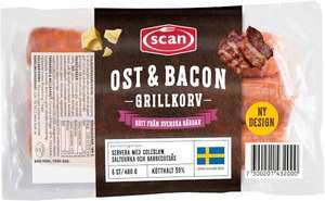Grillkorv ost & bacon