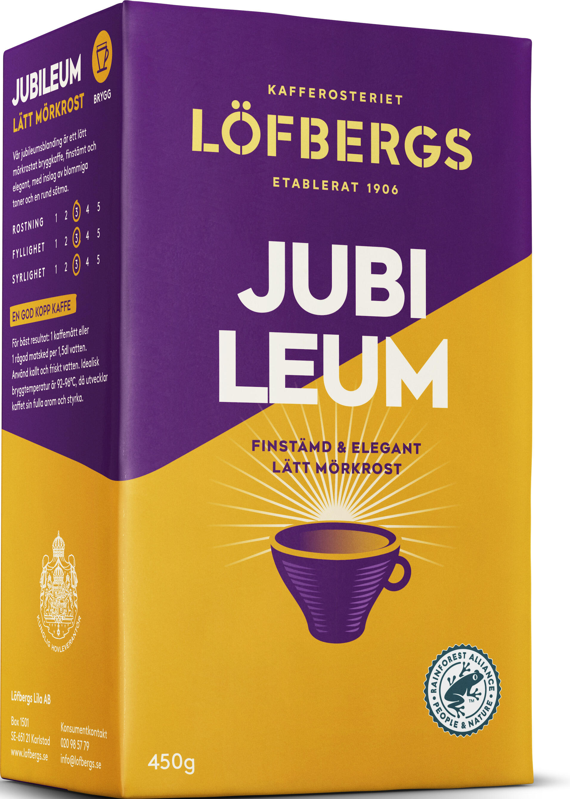Jubileum Lätt Mörkrost