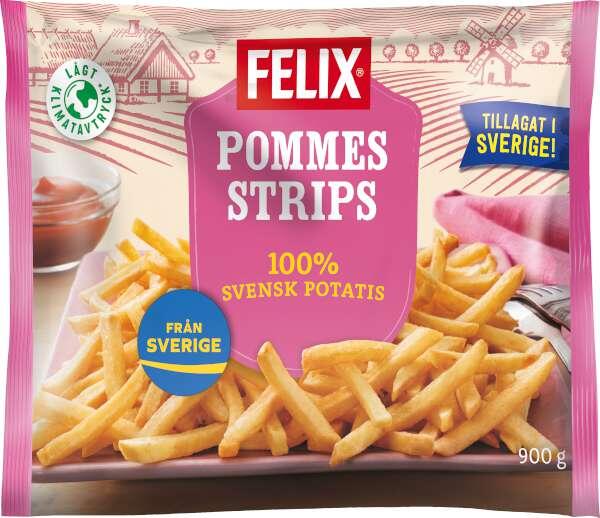 Frysta Pommes Frites I Ugn Krispiga