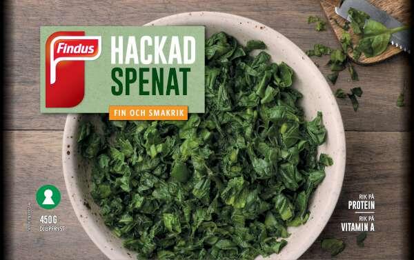 Hackad Spenat