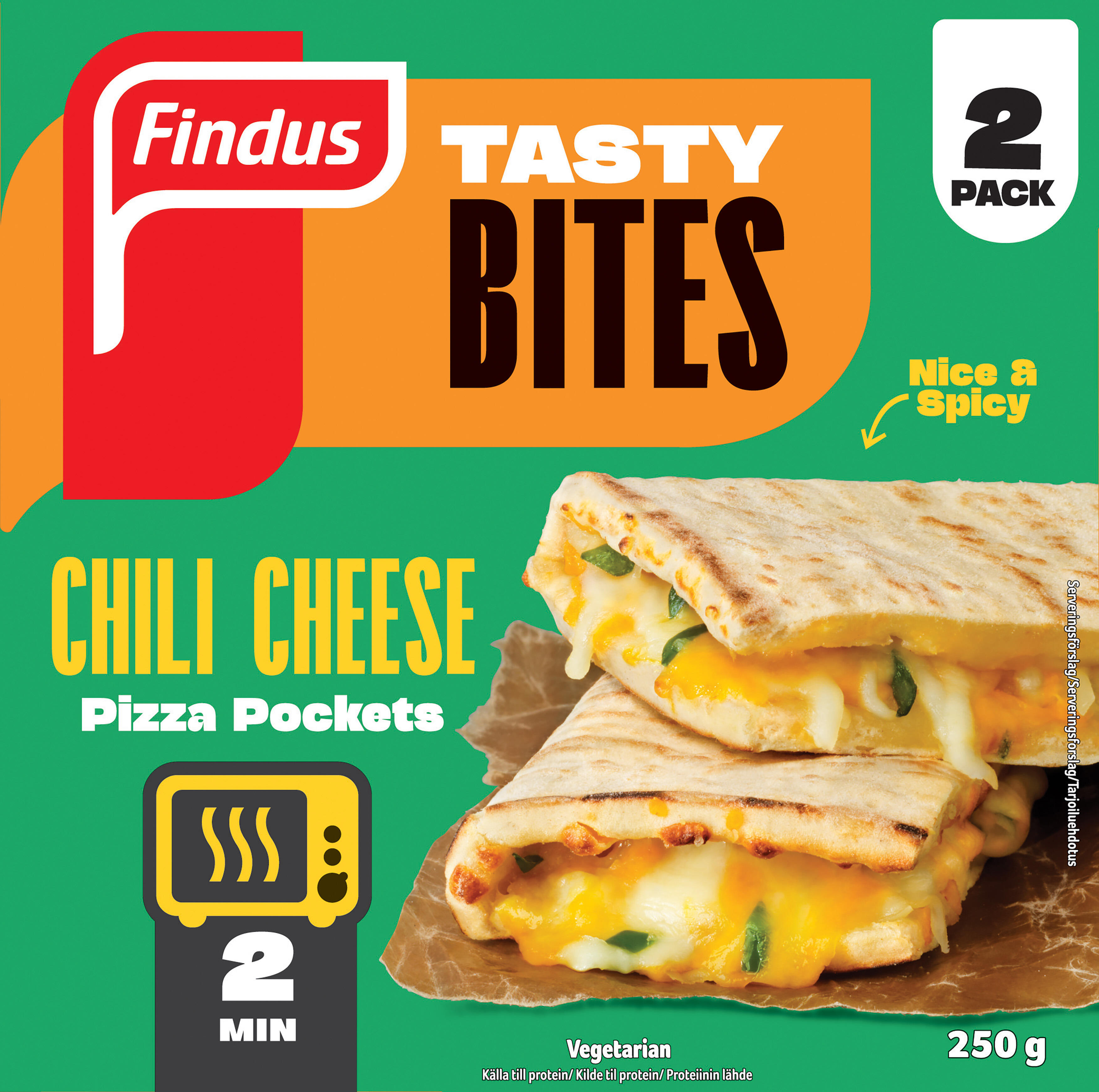 Chili Cheese Pizza Pockets