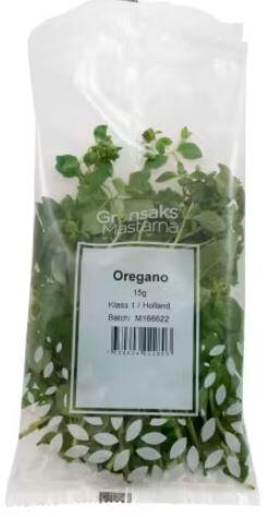 Oregano, Klass 1