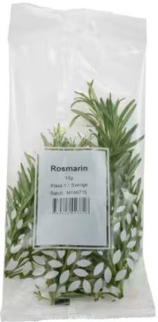 Rosmarin, Klass 1