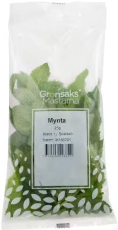 Mynta, Klass 1