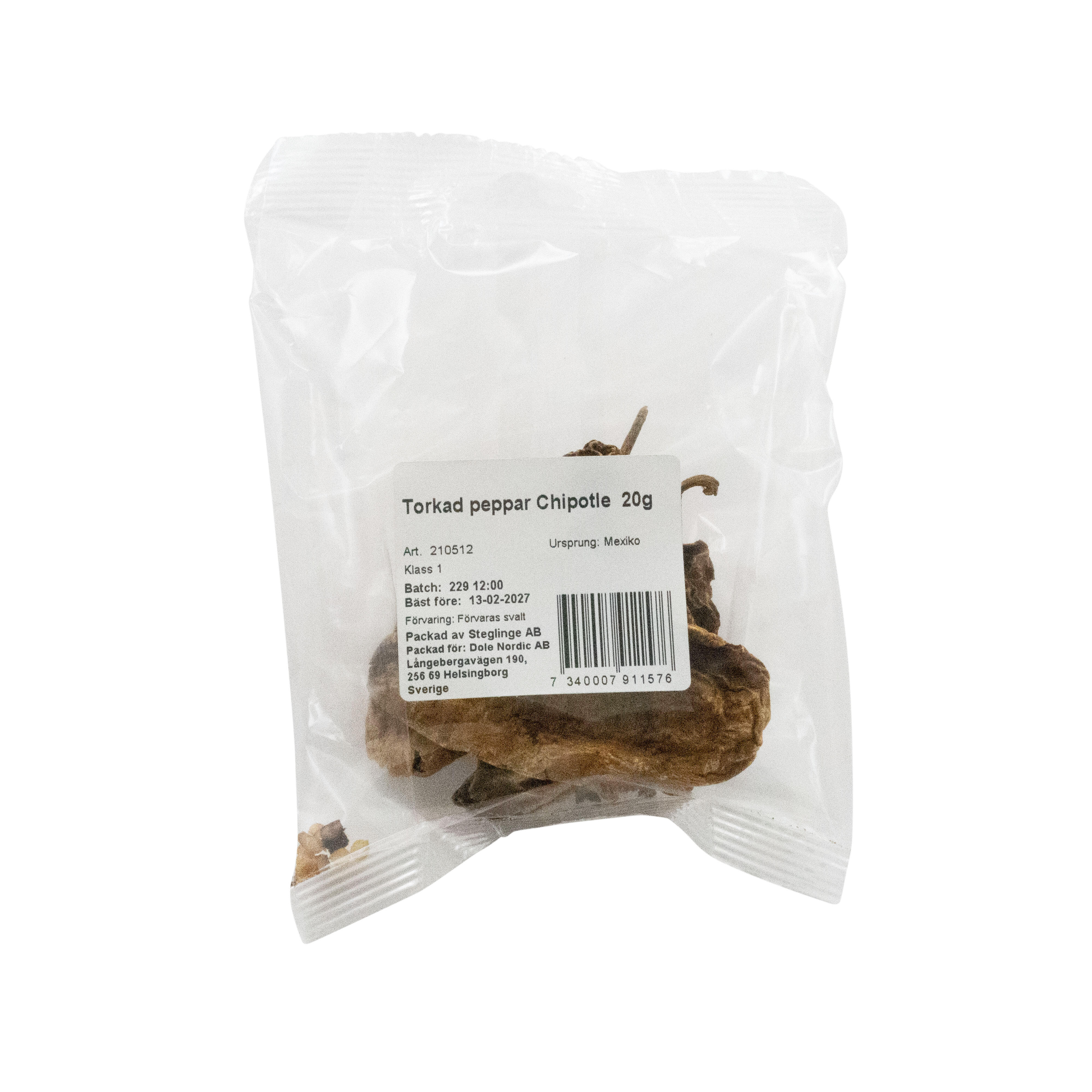 Chilli Chipotle Torkad