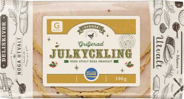 Julkyckling Griljerad