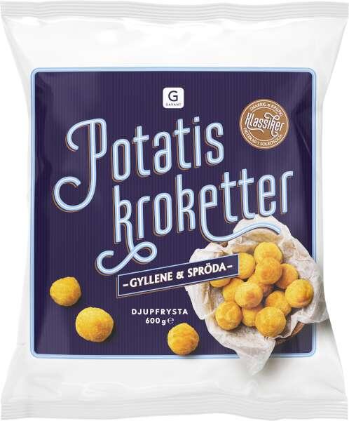 Potatiskroketter, Fryst