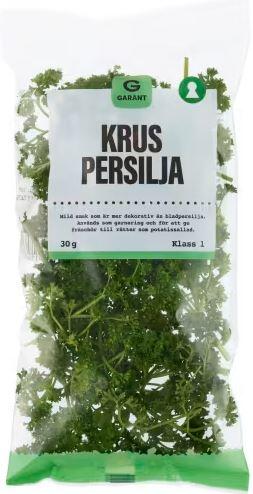 Kruspersilja, Klass 1