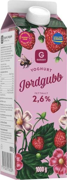 Yoghurt Jordgubb 2,6%