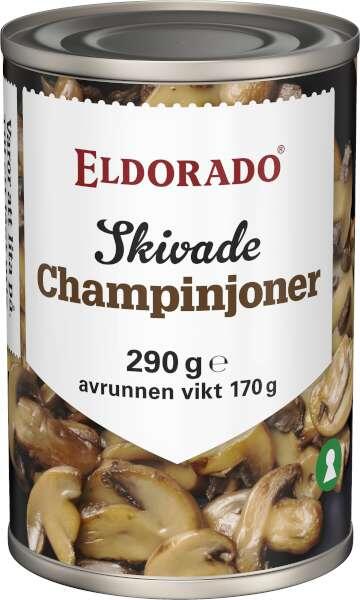 Champinjoner Skivade