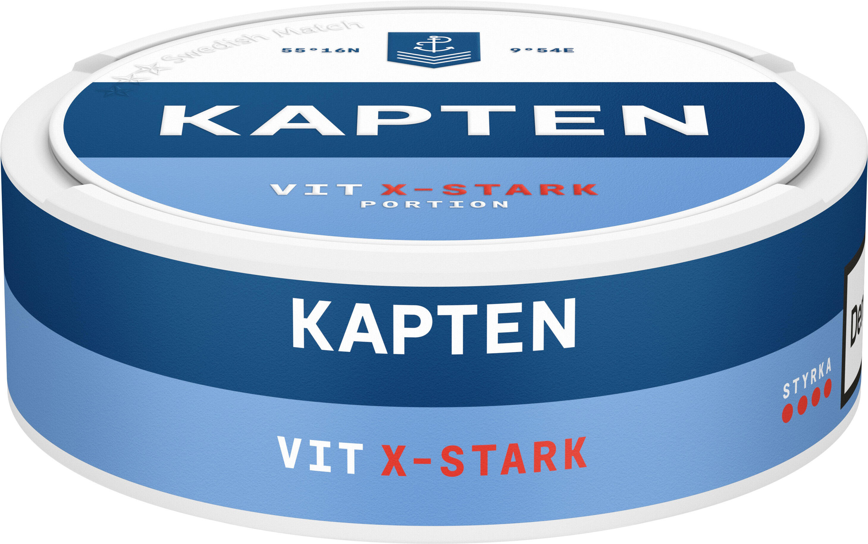 Kapten Vit X-Stark