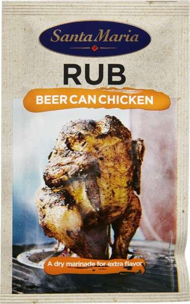 Rub Beer Can Chicken