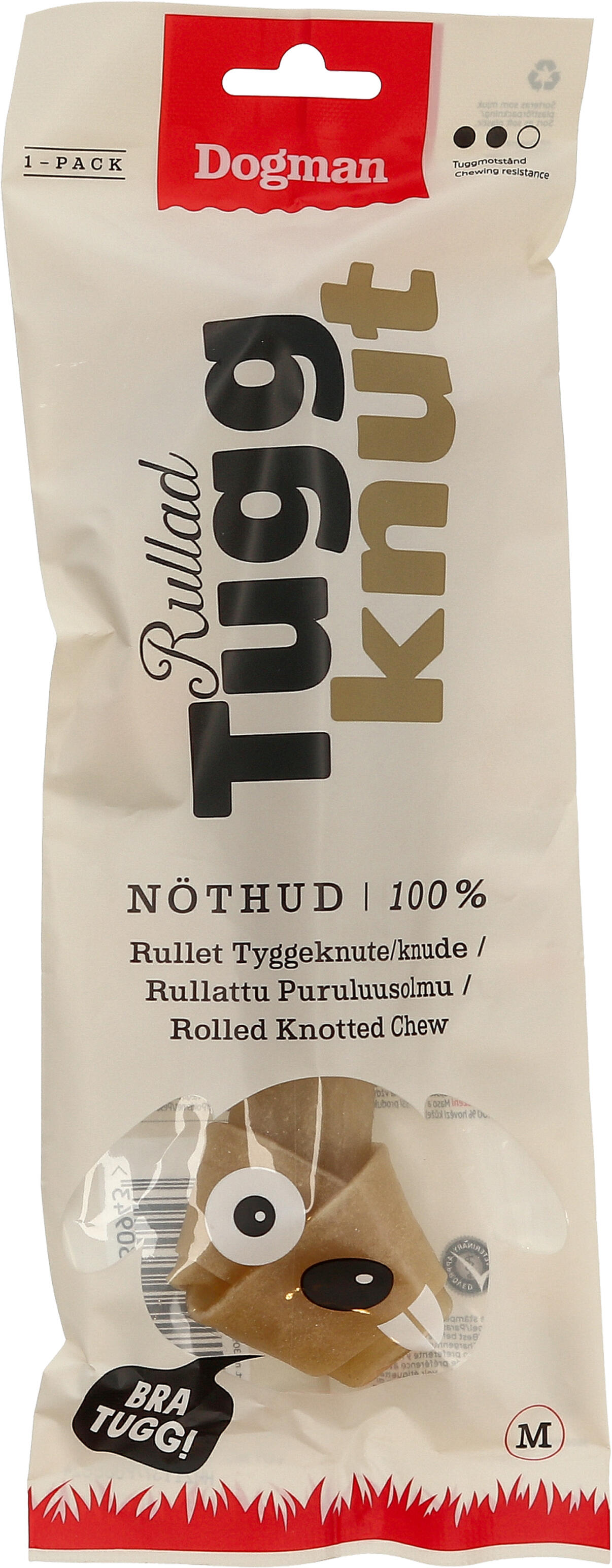 Tuggknut Mellan Rullad