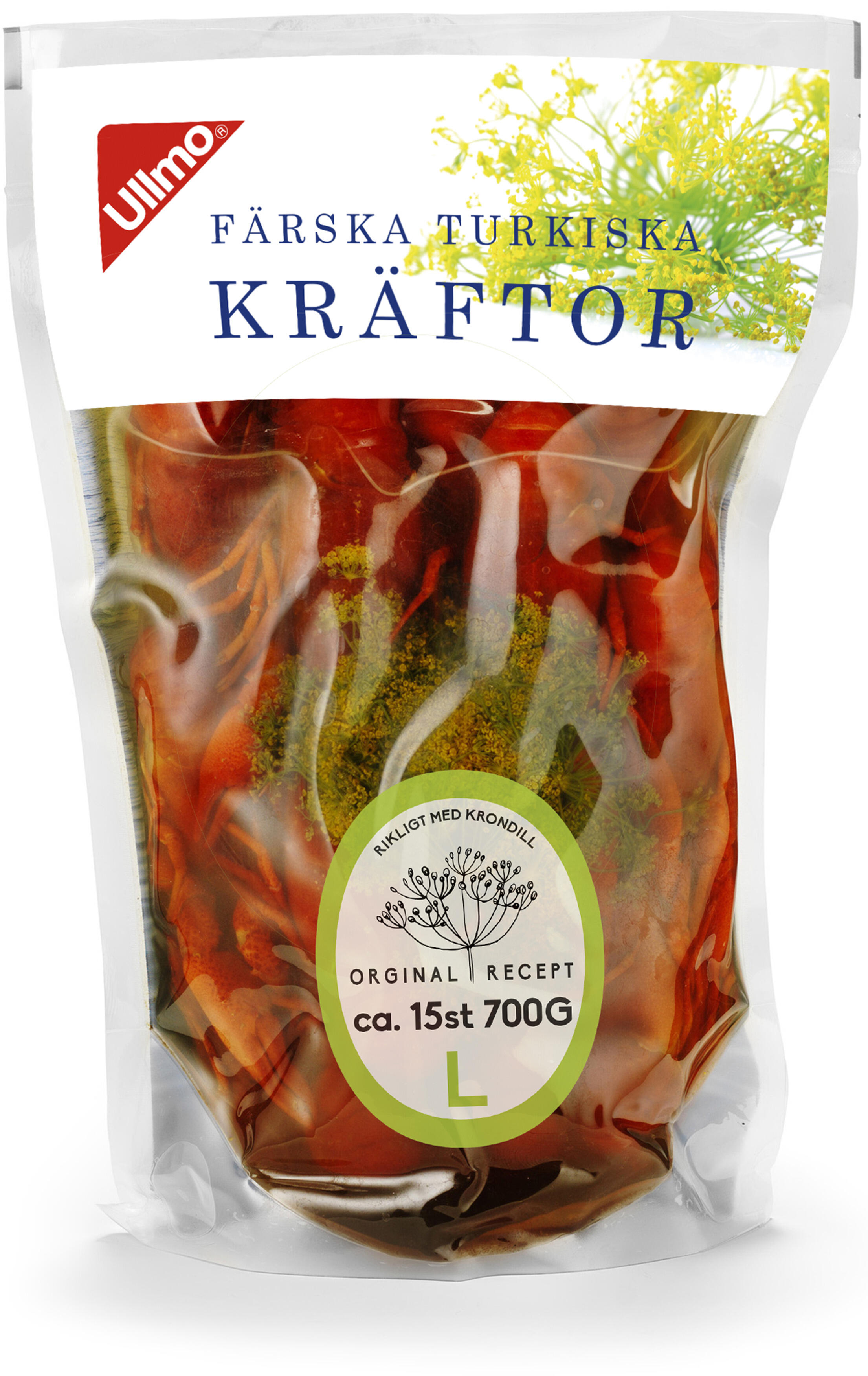 Färska Kräftor Stora