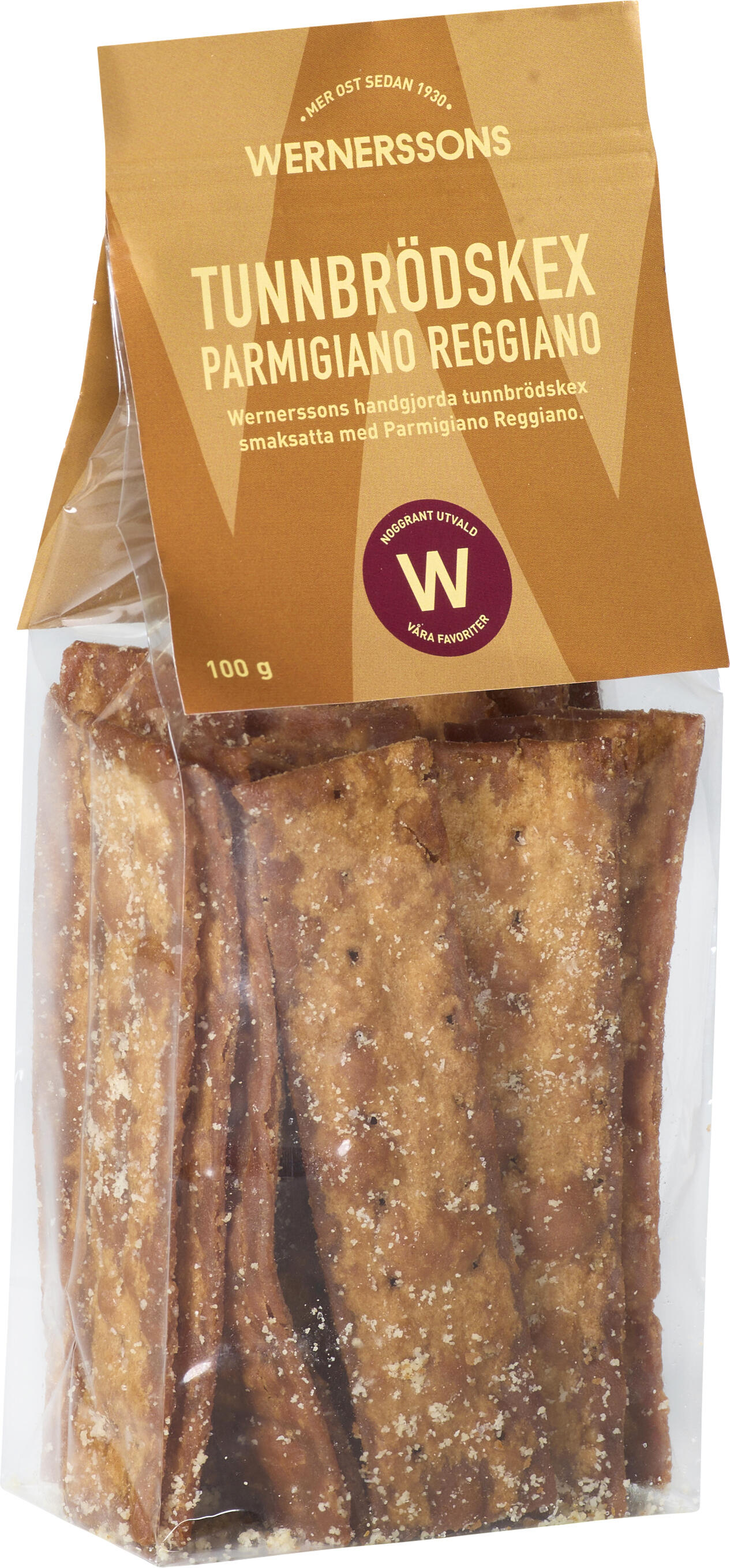 Tunnbröds Kex Parmesan