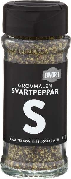 Svartpeppar Grovmalen