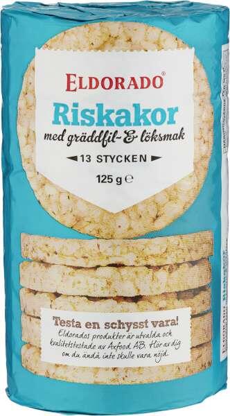 Riskakor Gräddfil & Lök