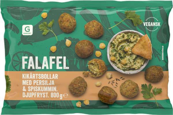 Falafel, Fryst