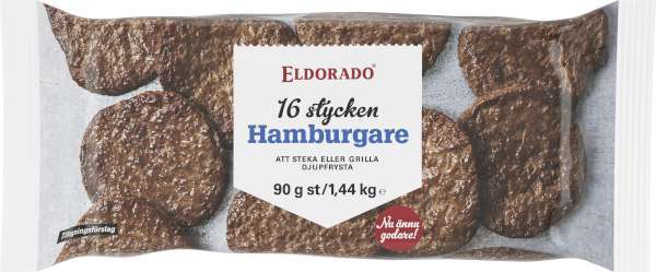 Hamburgare 16-Pack
