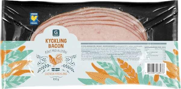 Kycklingbacon Rökt med Alspån
