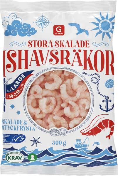 Ishavsräkor 150/250, Fryst