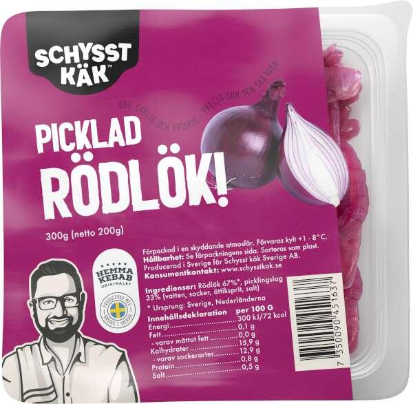 Picklad Rödlök
