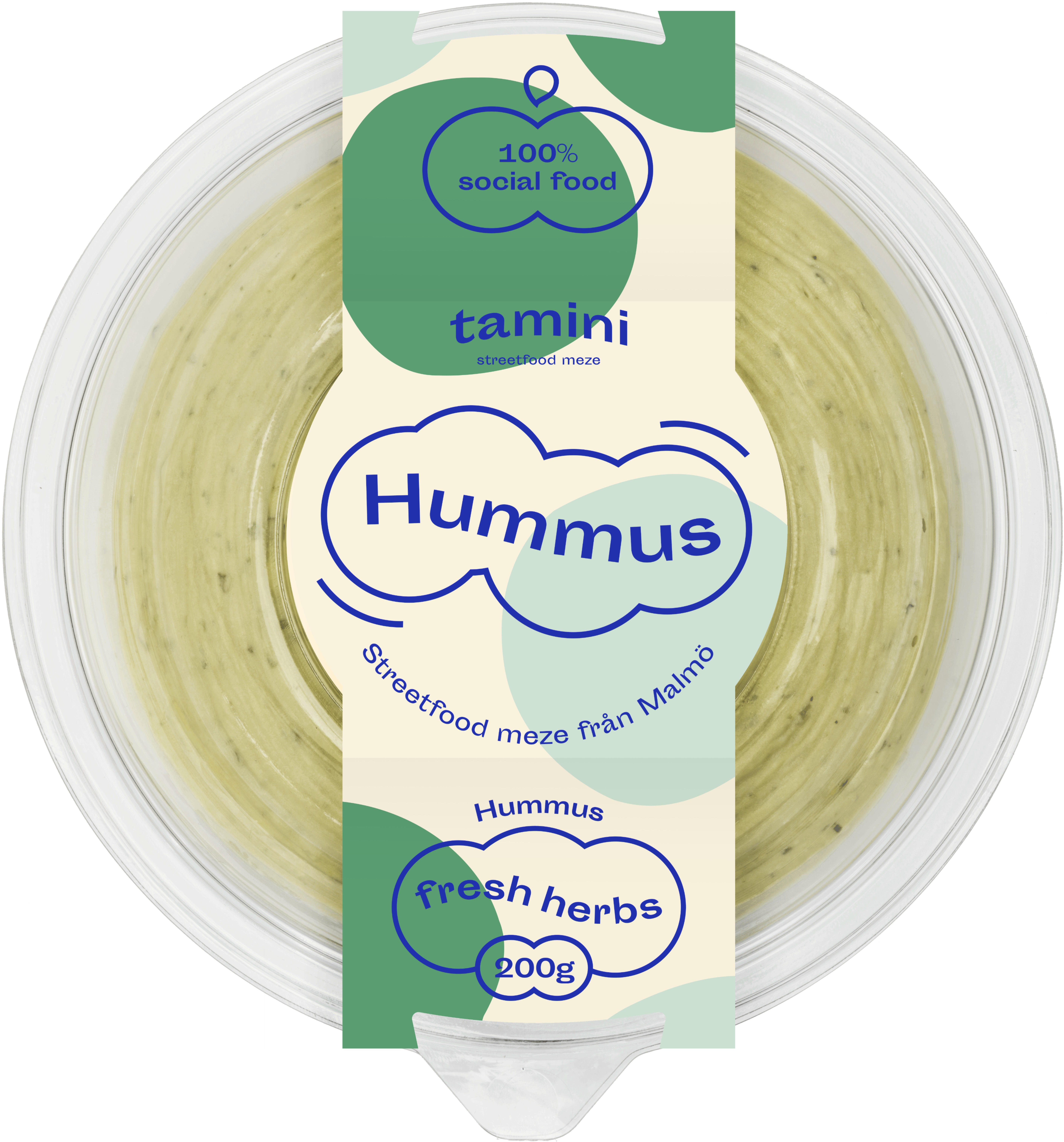 Hummus Fresh Herbs