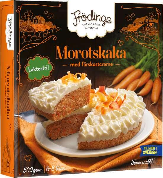 Morotskaka Laktosfri, Fryst