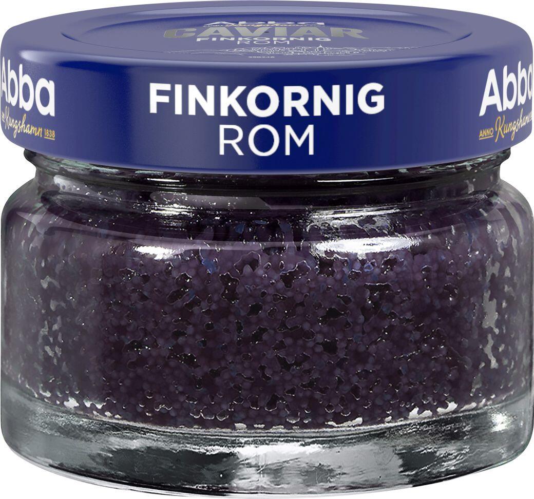 Finkornig Svart Rom