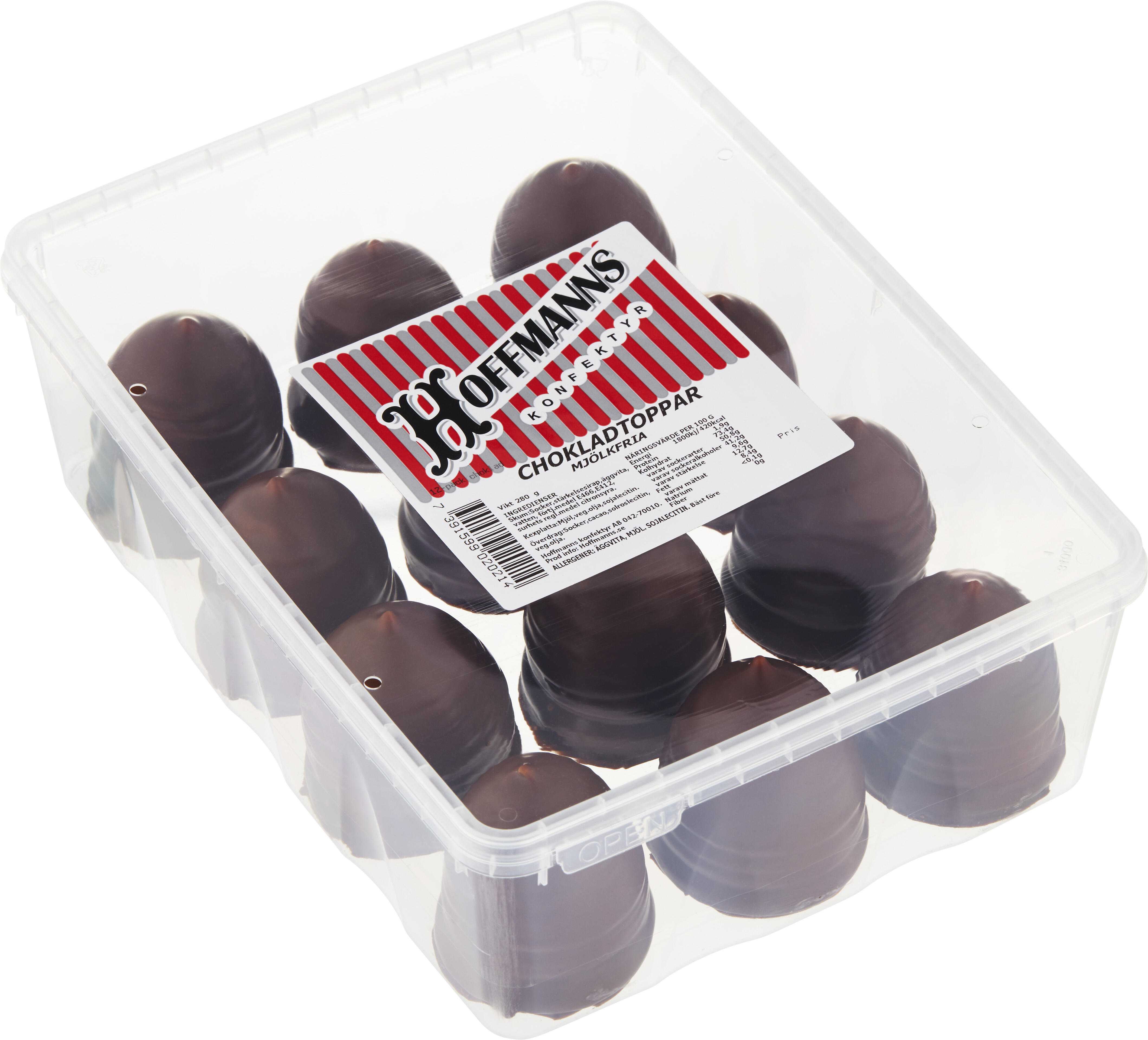 Chokladtoppar Mjölkfria