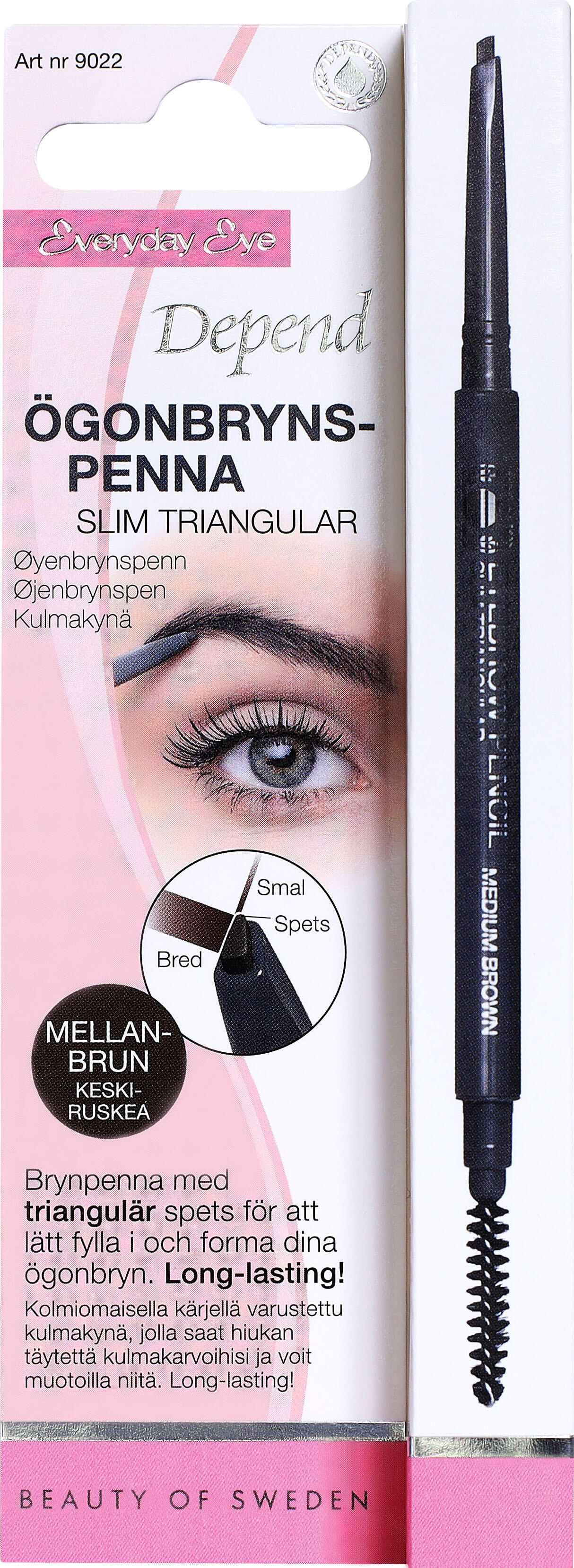 Ögonbrynspenna Slim Triangle