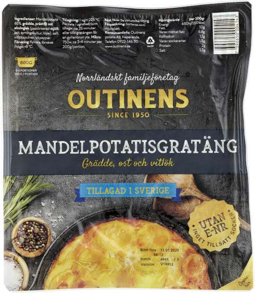 Mandelpotatisgratäng