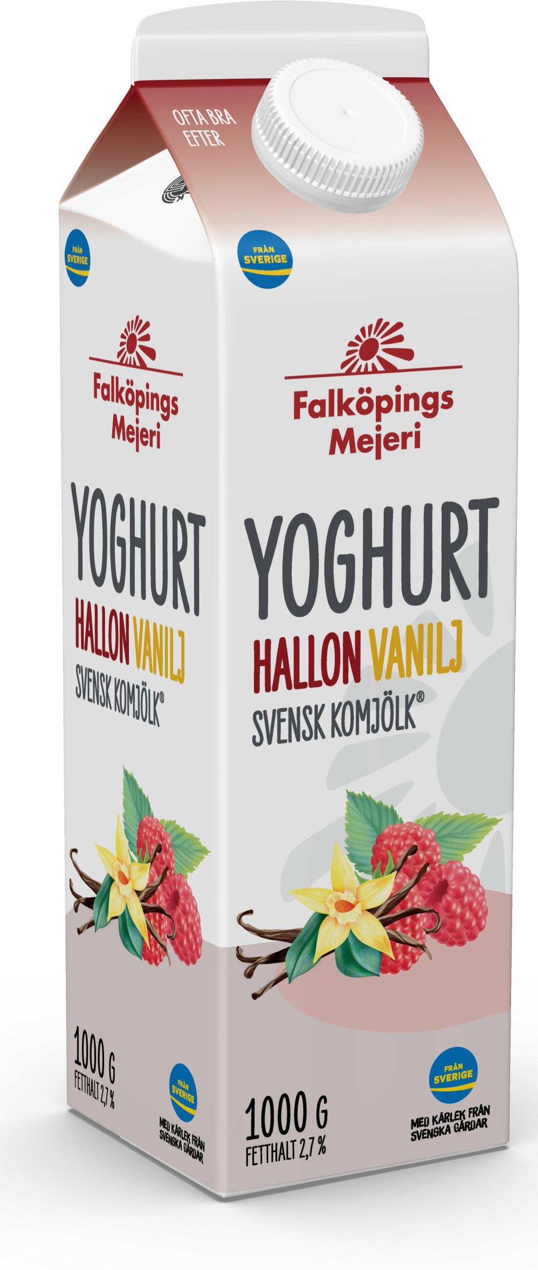 Hallon Vanilj Yoghurt