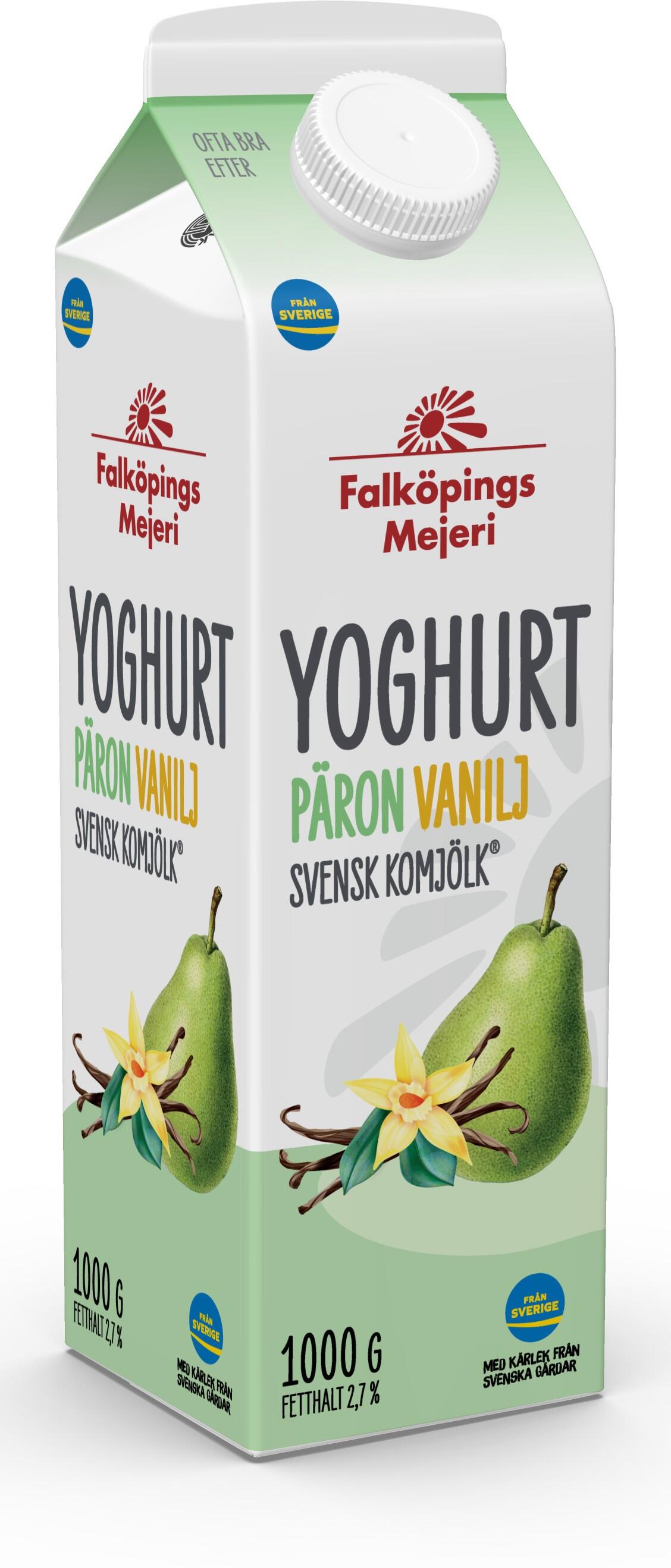 Päron Vanilj Yoghurt