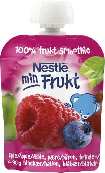 Fruktsmoothie Hallon Blåbär Äpple