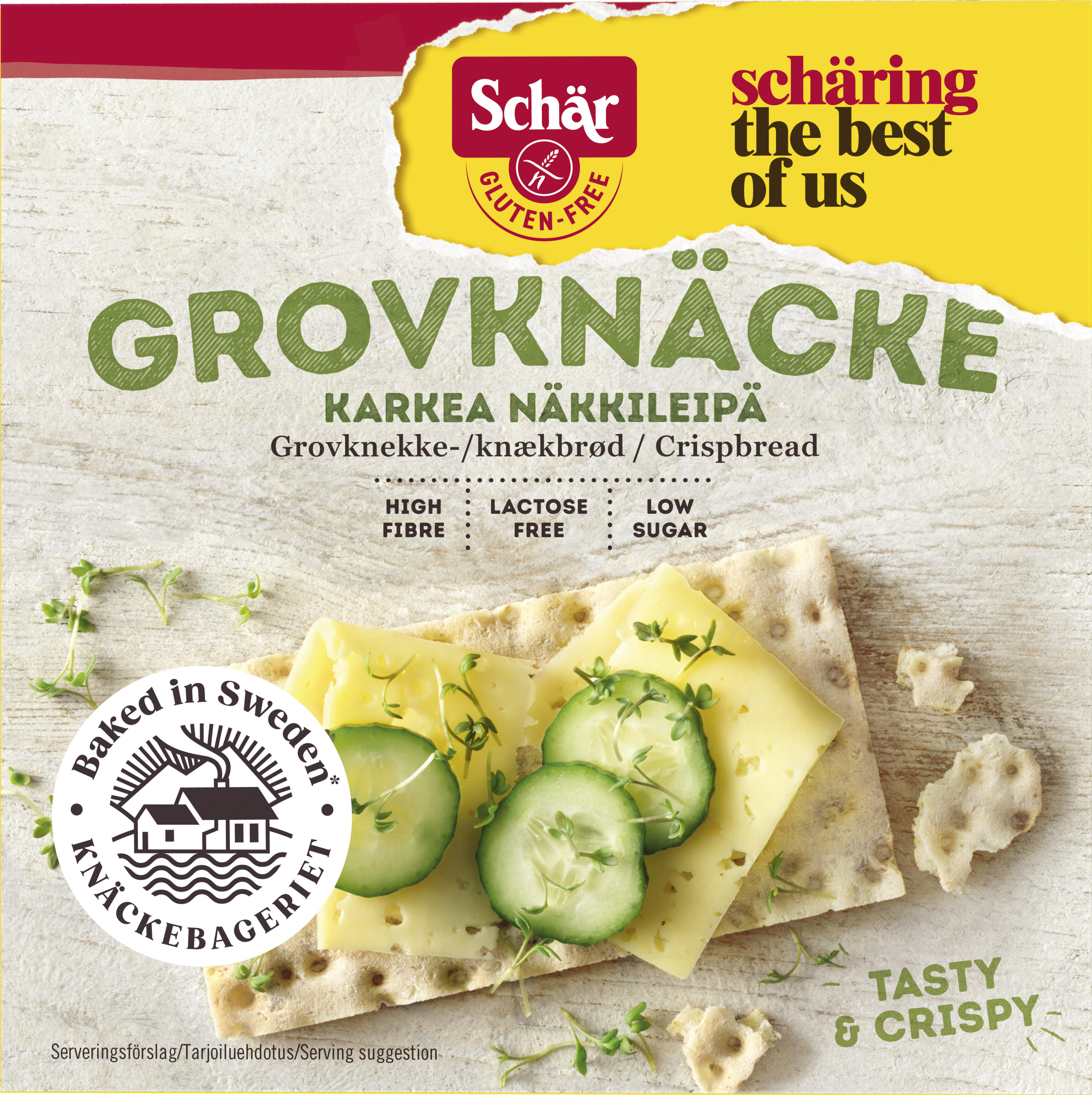 Grovknäcke Glutenfritt