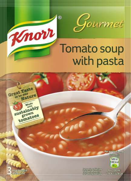 Pulversoppa Tomatsoppa/Pasta