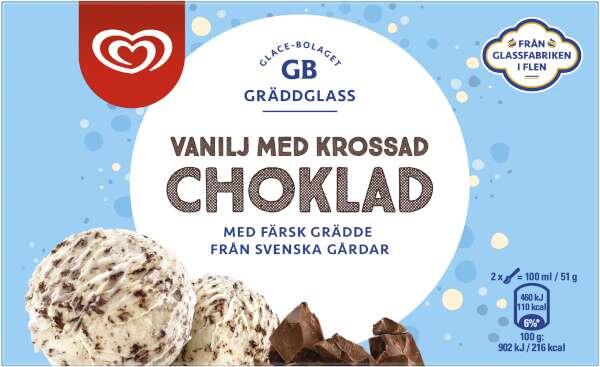 Vanilj Krossad Choklad