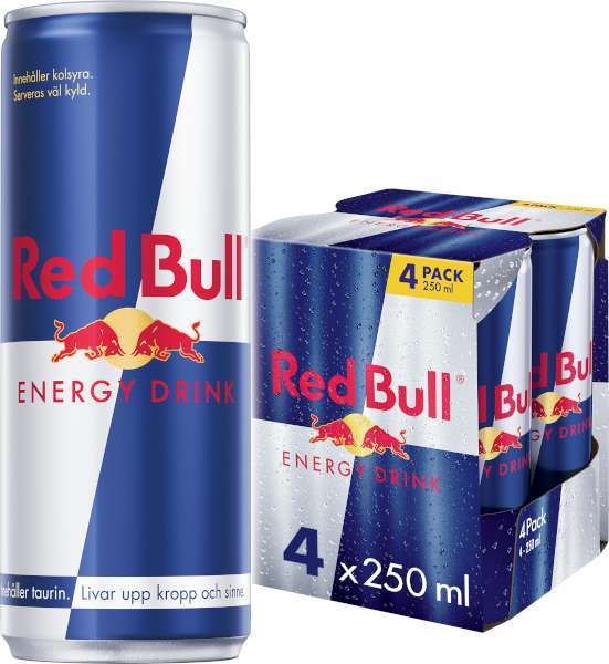 bjærgning plejeforældre behandle Red Bull Energidryck 4-Pack - City Gross