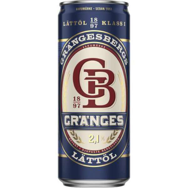 Gränges Sleek Lättöl 2,1% Burk